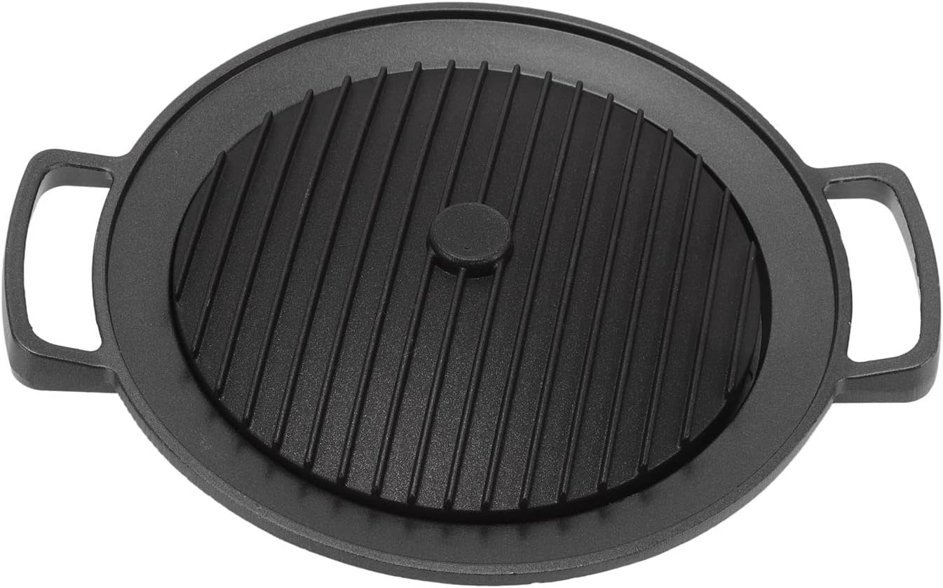 Portable Wooden Charcoal Grill,Japanese Hibachi Tabletop BBQ for Indoor/Outdoor Use, Camping, Patio, Backyard & Picnic | Durable Cast Iron & Aluminum Alloy Construction