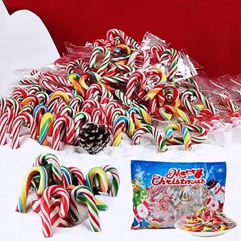 Amazon.co.jp: 90個クリスマス キャンディ ケーン キャンディ傘