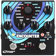 Delay/Reverb Guitar Pedal with Feedback an FX Engine Controls Delay Tone