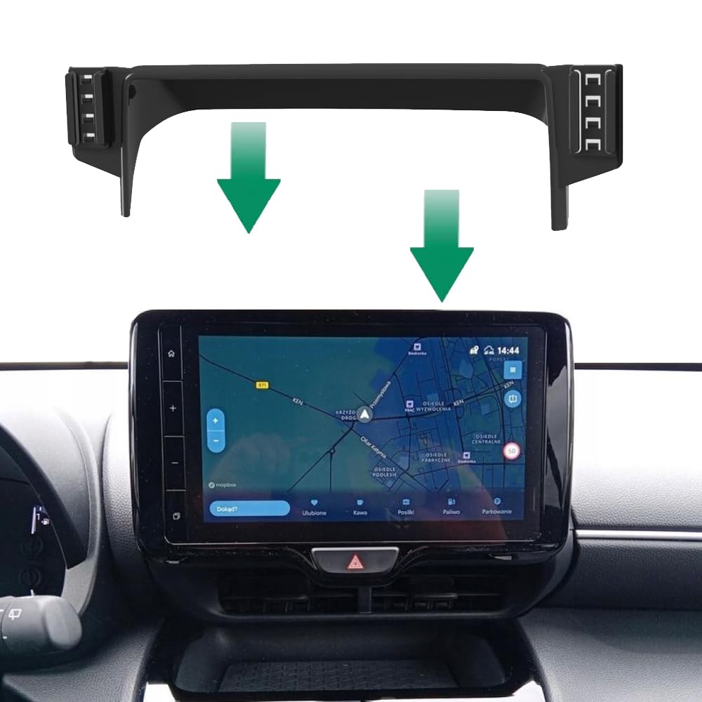 Soporte de teléfono de Coche Compatible con 2021-2024 Toyota Yaris Cross Accesorios de Soporte de teléfono móvil (for 2021-2024 Yaris Cross for 9")