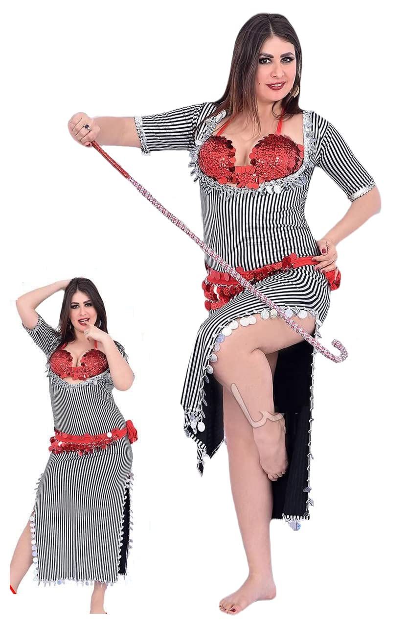 GenericجÙ„ابÙŠة رÙ‚ص شرÙ‚ÙŠ Ù…ÙتÙˆحة Ù…Ù† اÙ„صدرØŒ بدÙ„ة رÙ‚ص بحÙ…اÙ„ة صدر ÙˆحزاÙ… خصر one size