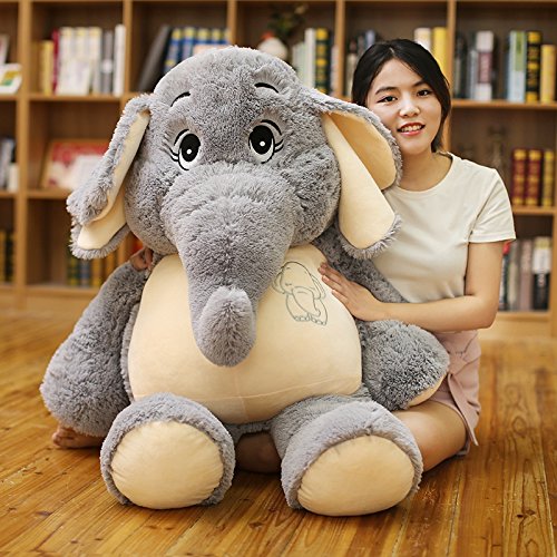 Amazon.co.jp: ぞう ぬいぐるみ 大きい 象 おすわり 約58cm
