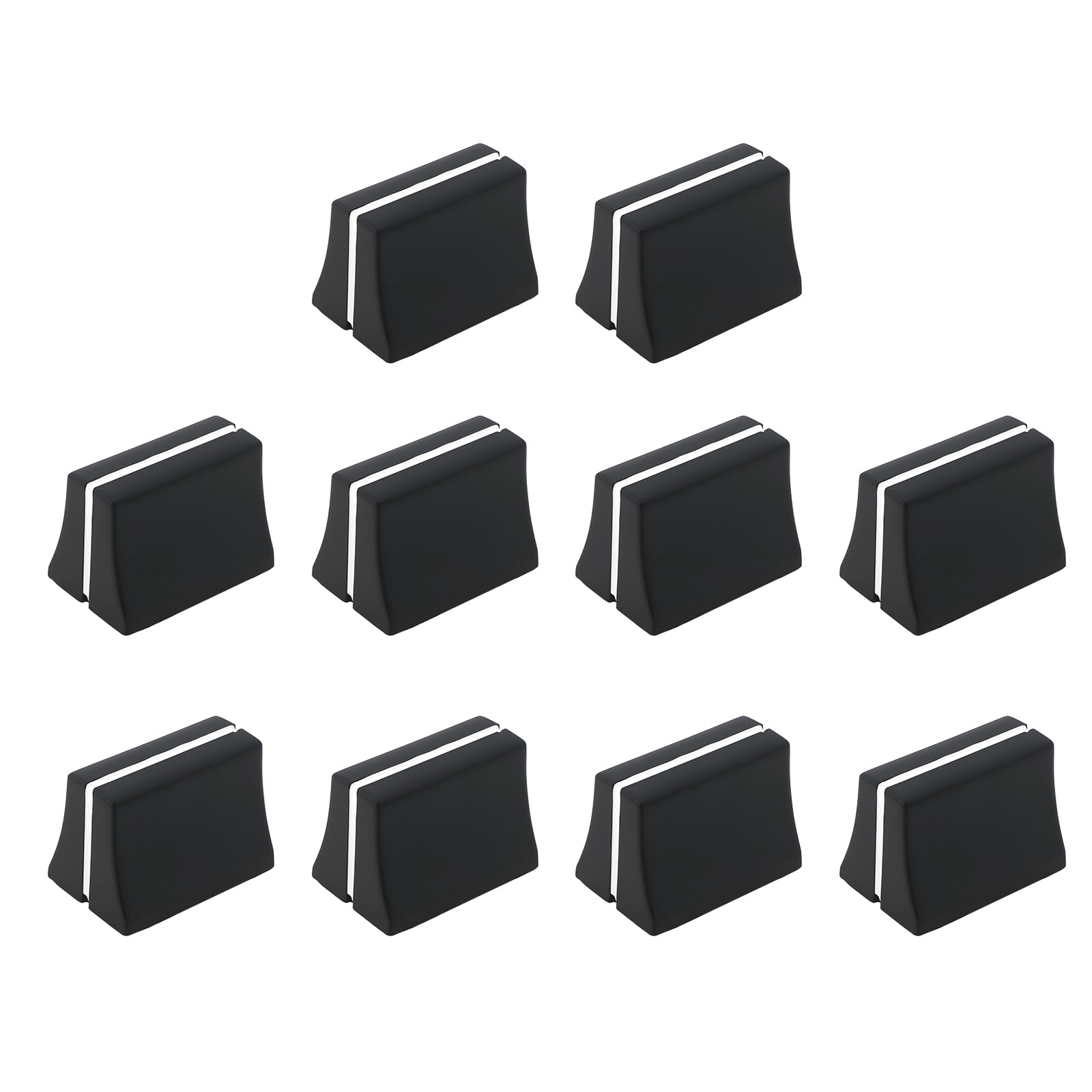 EMSea 10Pcs 4mm Volume Master Fader Knob Cap Compatible with AKAI APC40 APC40MK2 20x11.7x13mm