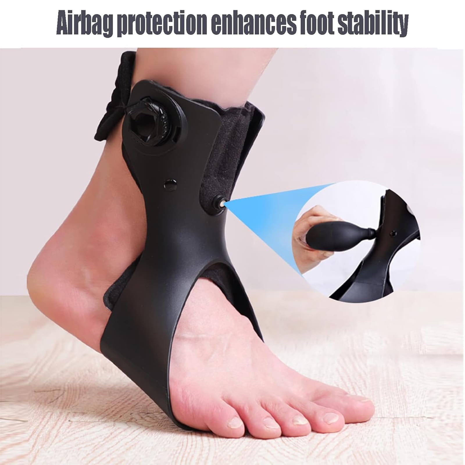TsoLay Órtesis para Pie Caído, Ajustable para Fascitis Plantar, Estabilizador De Tobillo Ajustable Y Soporte para Pie Caído, Ligero E Invisible, para Hemiplejia Y Lesión del Tendón De Aquiles