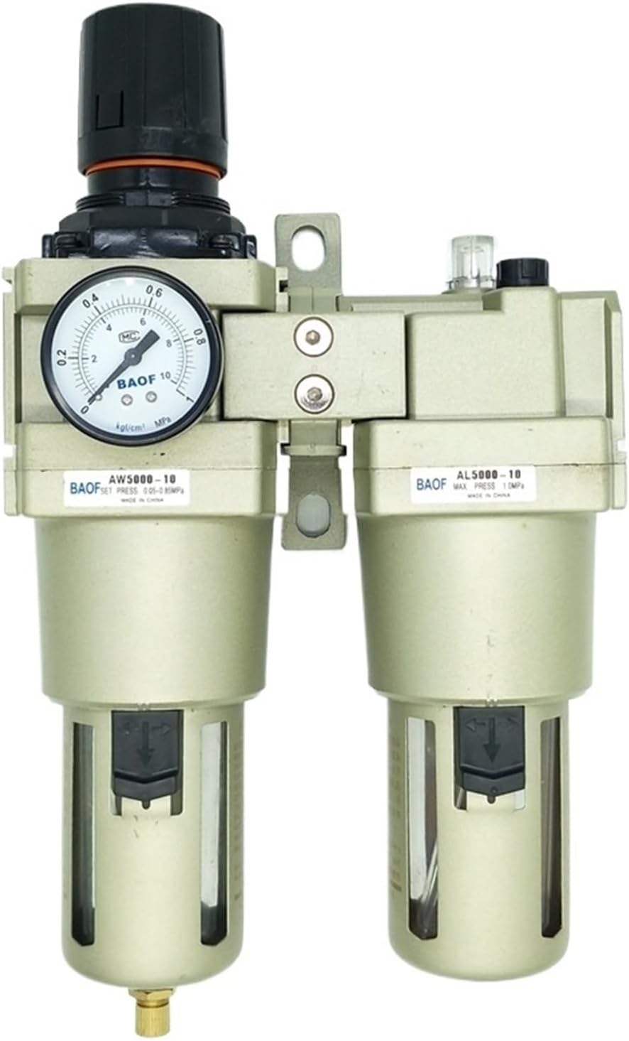 AC5010-10 G1''Air Treatment Unit Combination Air Filter Regulator and Lubricator