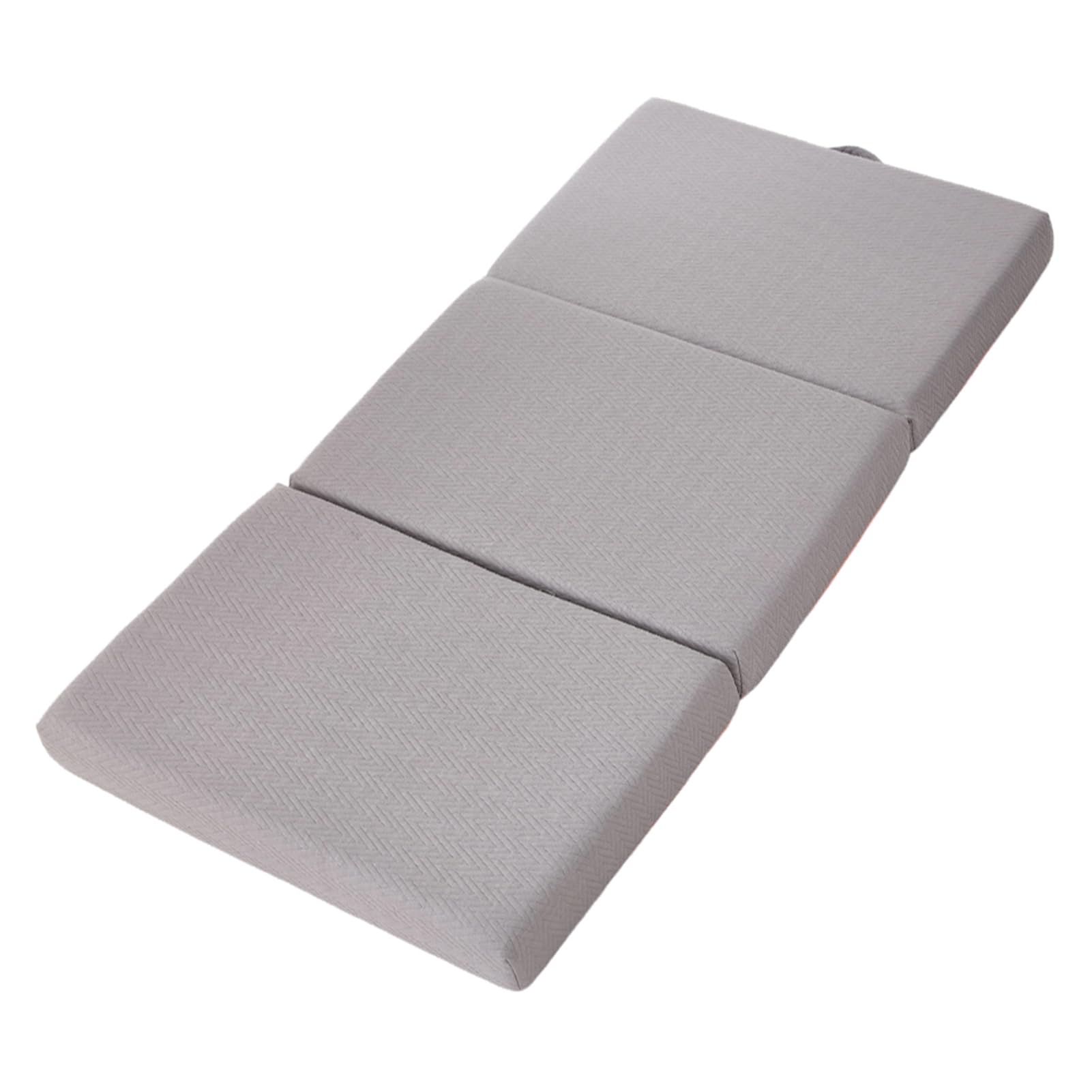 Warmiehomy Memory Foam Camping Sleeping Mat, Foldable Portable Camping Mattress with Removable Washable Cover, Non-Slip Outdoor Pad for Tent, Car Camping & Guest Bed （190 * 75 * 15cm）