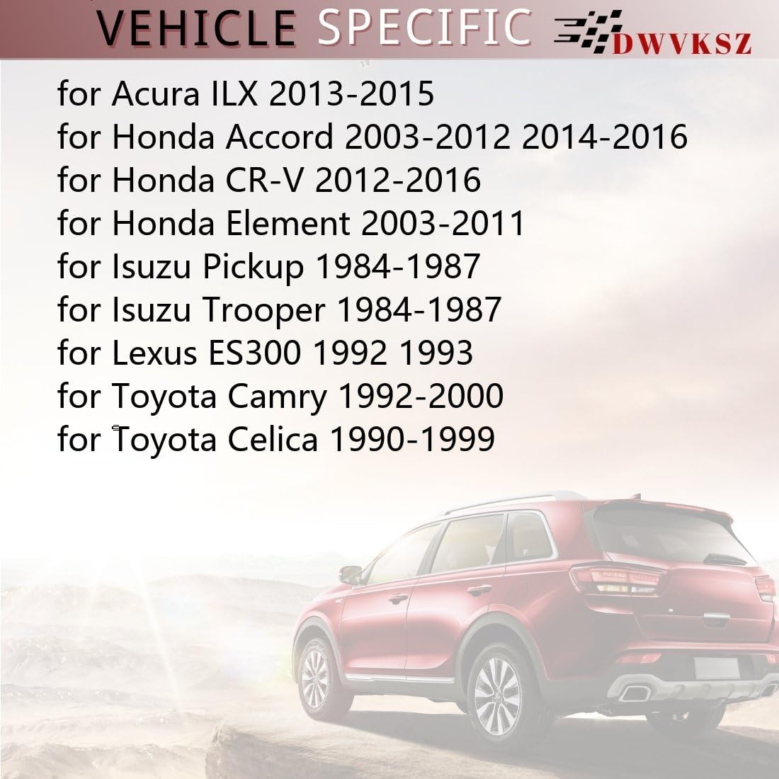 Front Disc Brake Caliper Seal Kit Replace for Toyota Celica 1.6L 1992 1993, for Isuzu Pickup 2.3L 1986 1987, for Lexus ES300 3.0L 1992 1993 (1x)