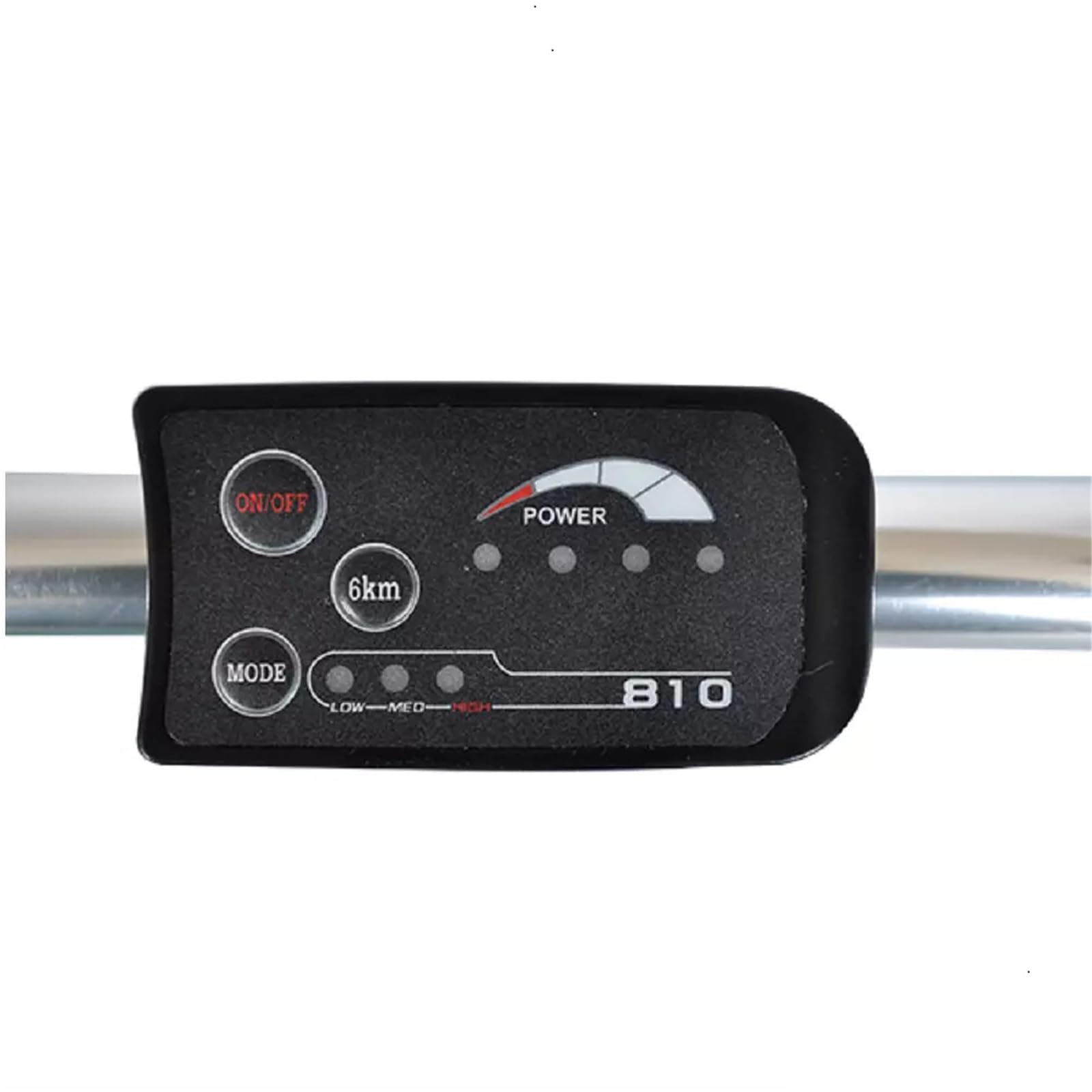 Pantalla para Ebike, Panel De Control con Medidor LED810 para Bicicleta Eléctrica
