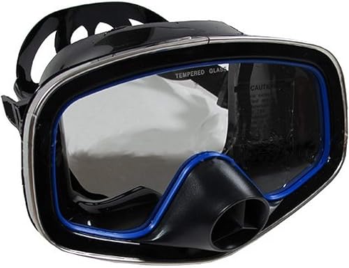 Miniatura 2 de Scuba Choice - Máscara purgada de silicona de una ventana para buceo, color negro