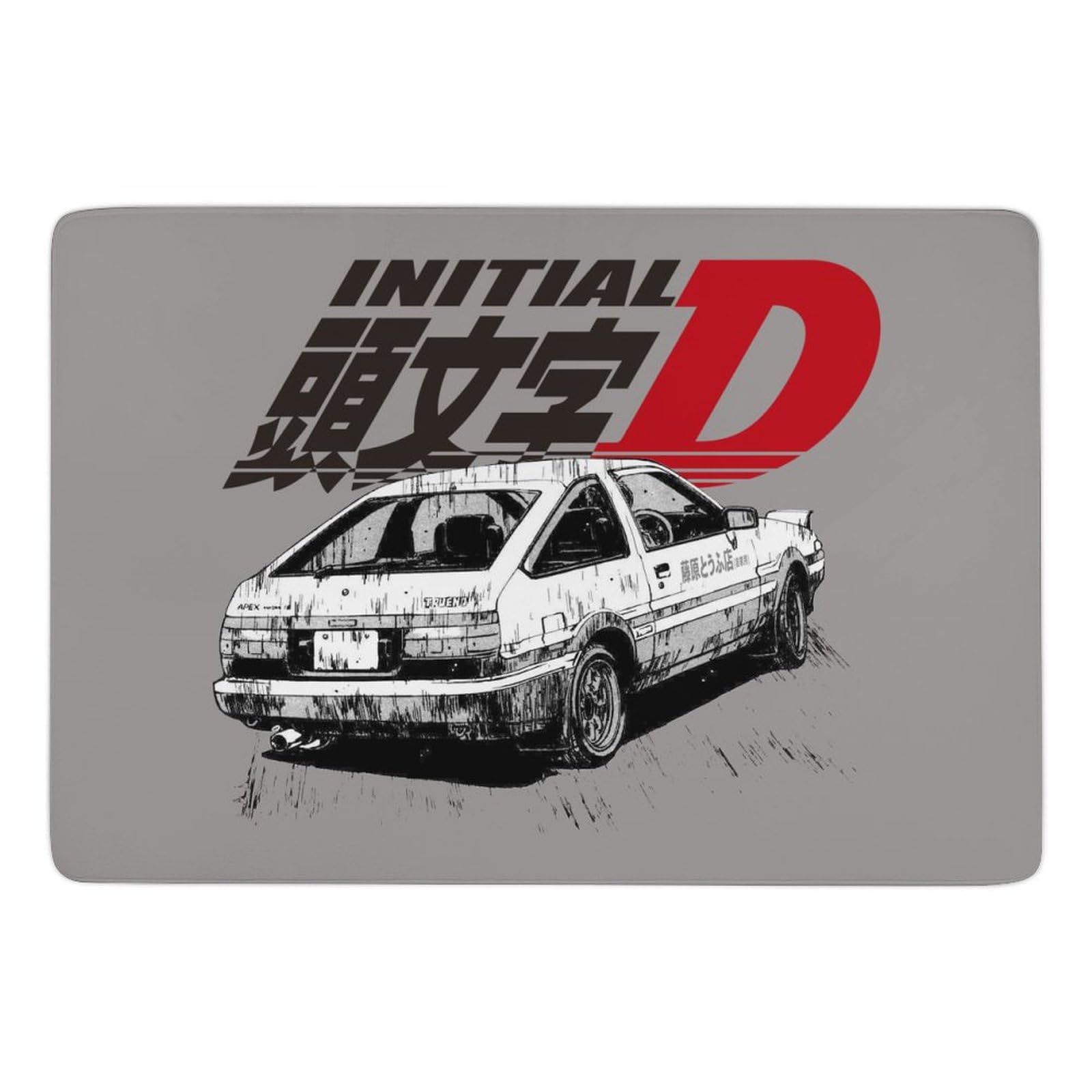 Amazon｜カーペット 頭文字d イニシャル D Ae86 フロアマット
