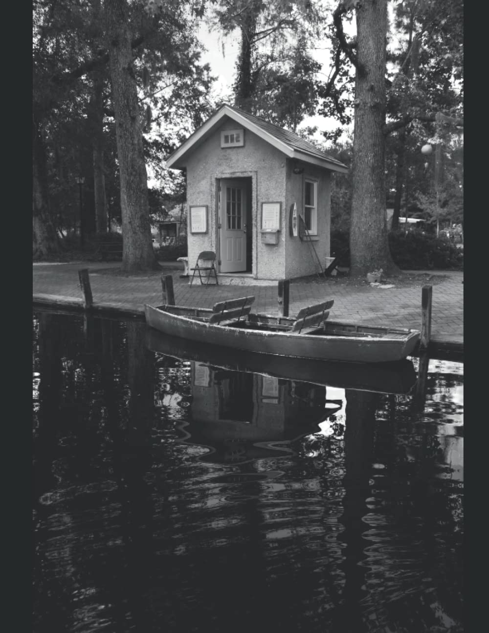 Let Your Dreams Set Sail: Boathouse Notebook, Wide Ruled Large Print 8.5″ X 11″ Composition Notebook