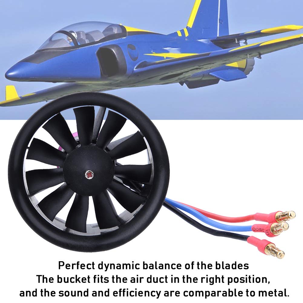 SUNGOOYUE EDF 64mm – Turbine 11 Pales Avec Moteur Brushless KV3500 (4S) Ou KV3900 (3S) – Pour Avion RC