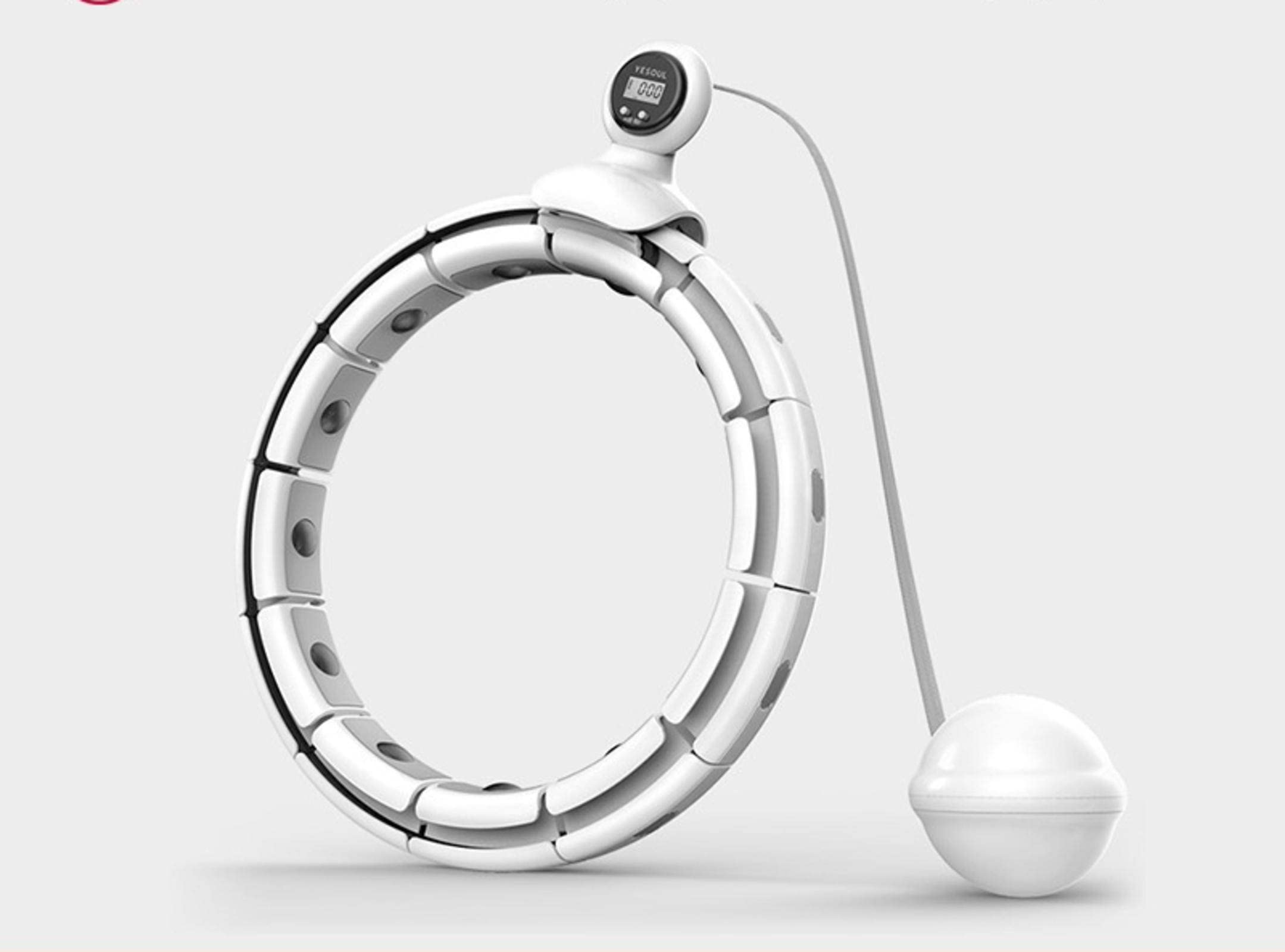 Smart Hula Hoop Fitness Kobiecy Artefakt Redukcji Masy Brzucha Cienka Talia Leniwy
