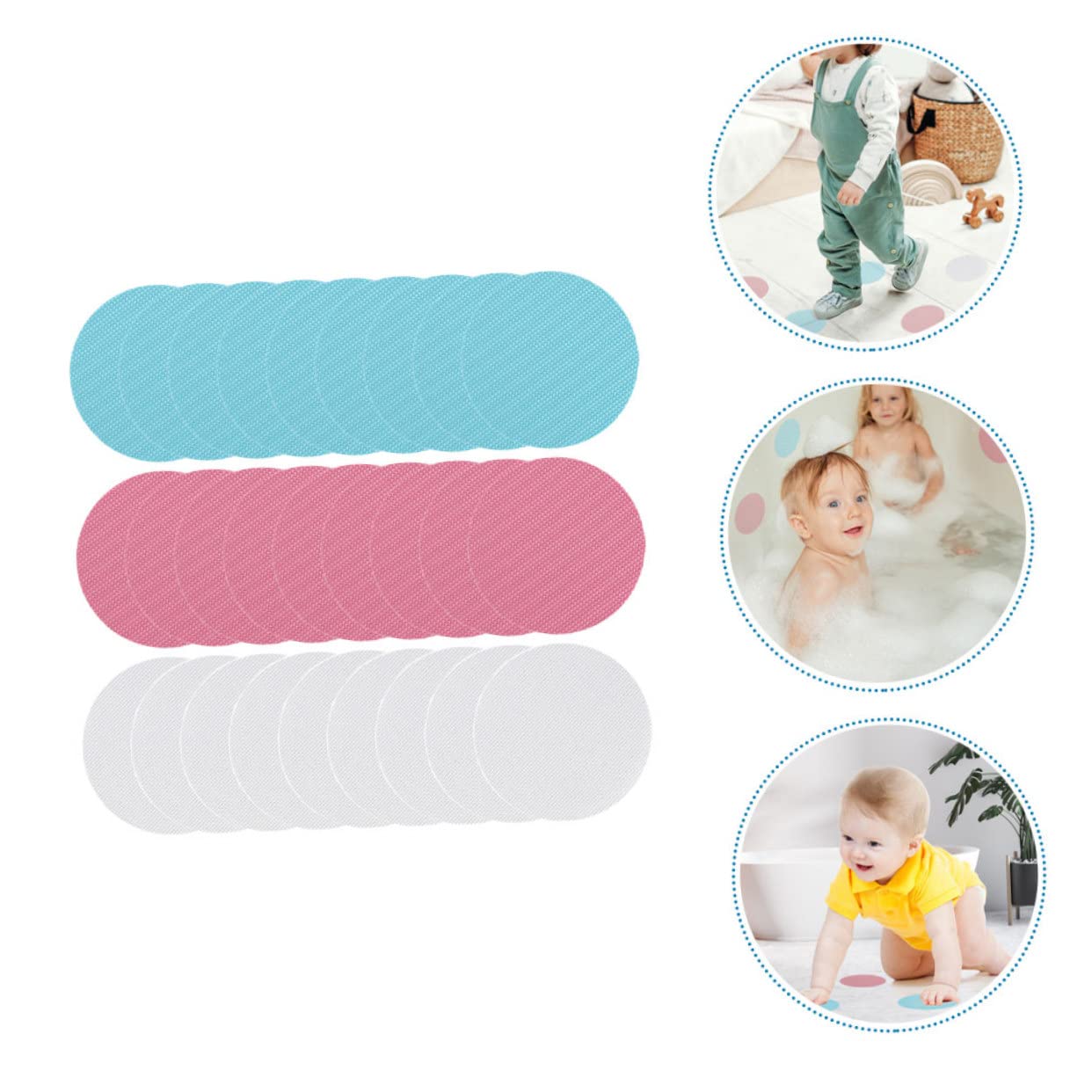 2 Series Pegatinas Antideslizantes Pegatinas De Bañera Pegatinas para El Suelo De La Bañera Tiras De Ducha Antideslizantes Tiras De Seguridad para El Suelo Mañana 36 Piezas*2