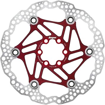 Hope Floating Disc Rotor 160mm Red | bike-brake-rotors