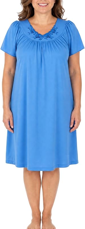 Women's Petals 40 Inch Short Flutter Sleeve Waltz Gown