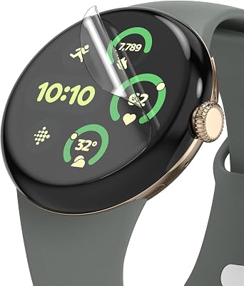 Ringke for Google Pixel Watch 3 Screen Protector 45mm [Dual Easy, 3 Pack]