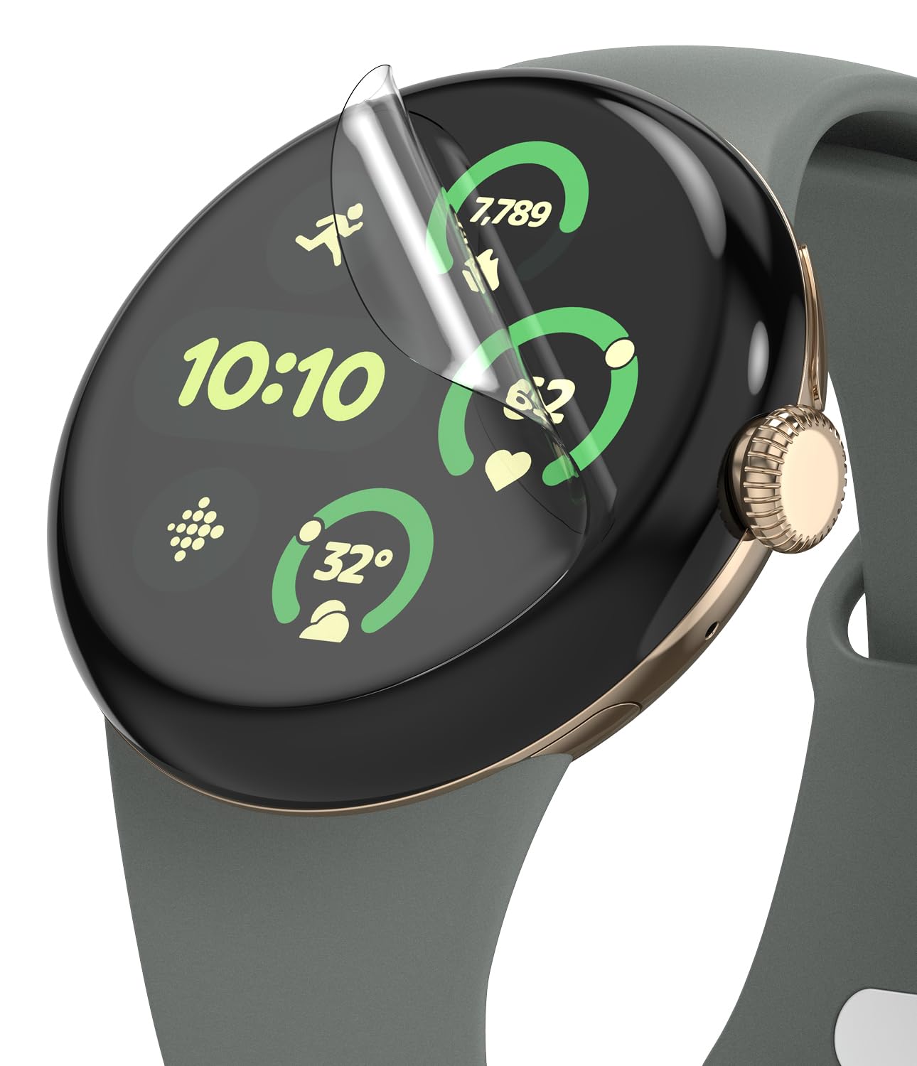 Protecteur d'écran Ringke pour Google Pixel Watch 3 - Pack de 3 Films Anti-Rayures