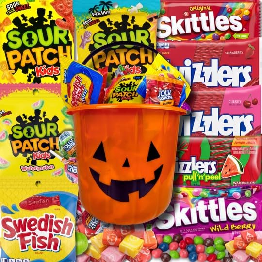 Halloween Candy Gifts Basket Halloween pumpkins candy Gift