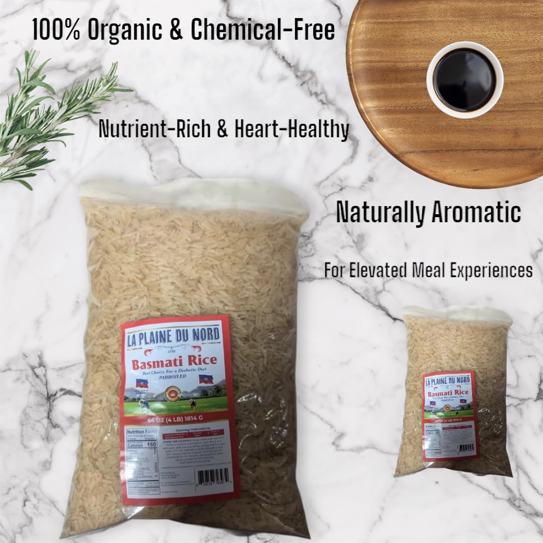 Plaine du Nord Basmatie Rice 4 LB.