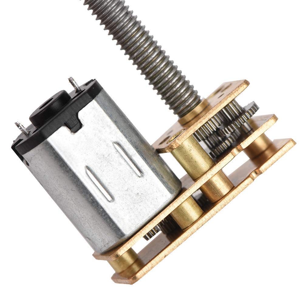Carter Speed Engine Riduttore A Vite Senza Fine DC 6V/12V - 8-16 RPM, Albero Lungo, Per Progetti DIY, Modellismo Scatola Ingranaggi DC Per Progetti Fai Da Te - Foto 2