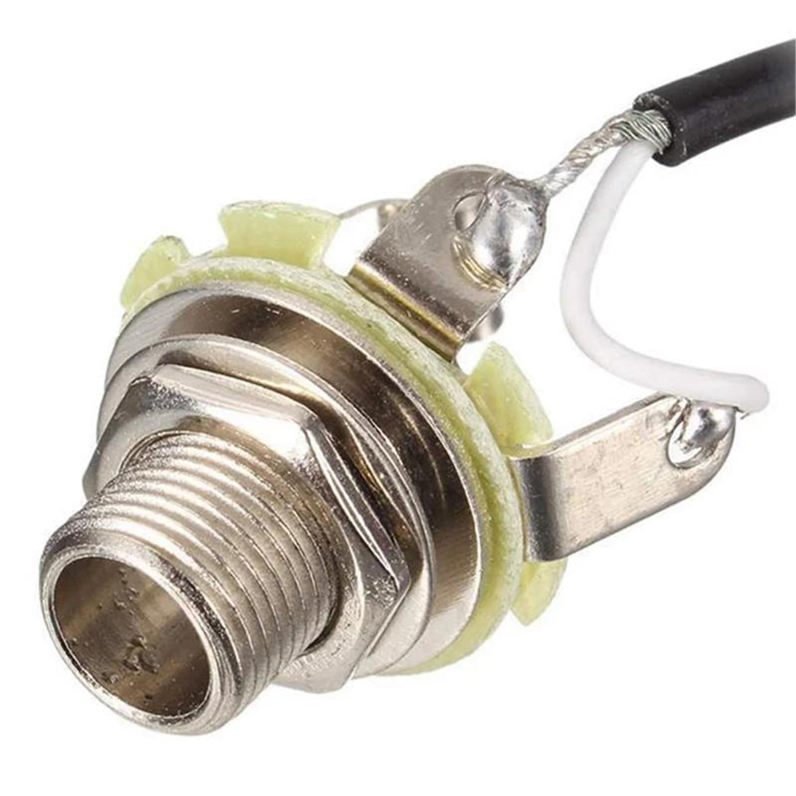 Arnés Cableado Guitarra Eléctrica Kit de cableado para pastilla de guitarra eléctrica LP potenciómetro 2T2V 500K con interruptor de tres vías