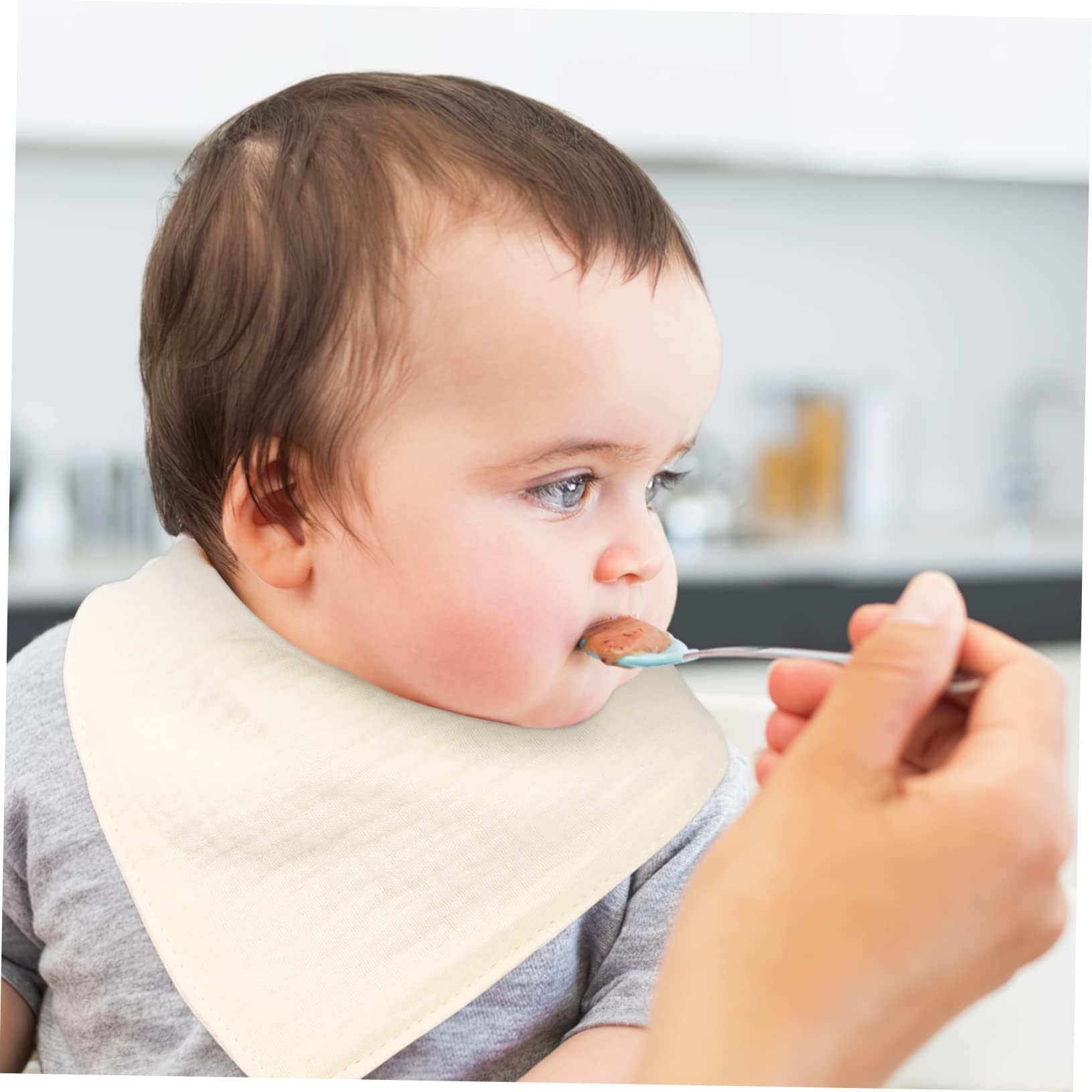 ibasenice 18 Piezas De Tela De Protección Para Bebés Baberos De Alimentación Para Bebés Babero Triangular Para Bebé Baberos Babeantes Para Bebés Baberos Para Babas De Bebé Babero De