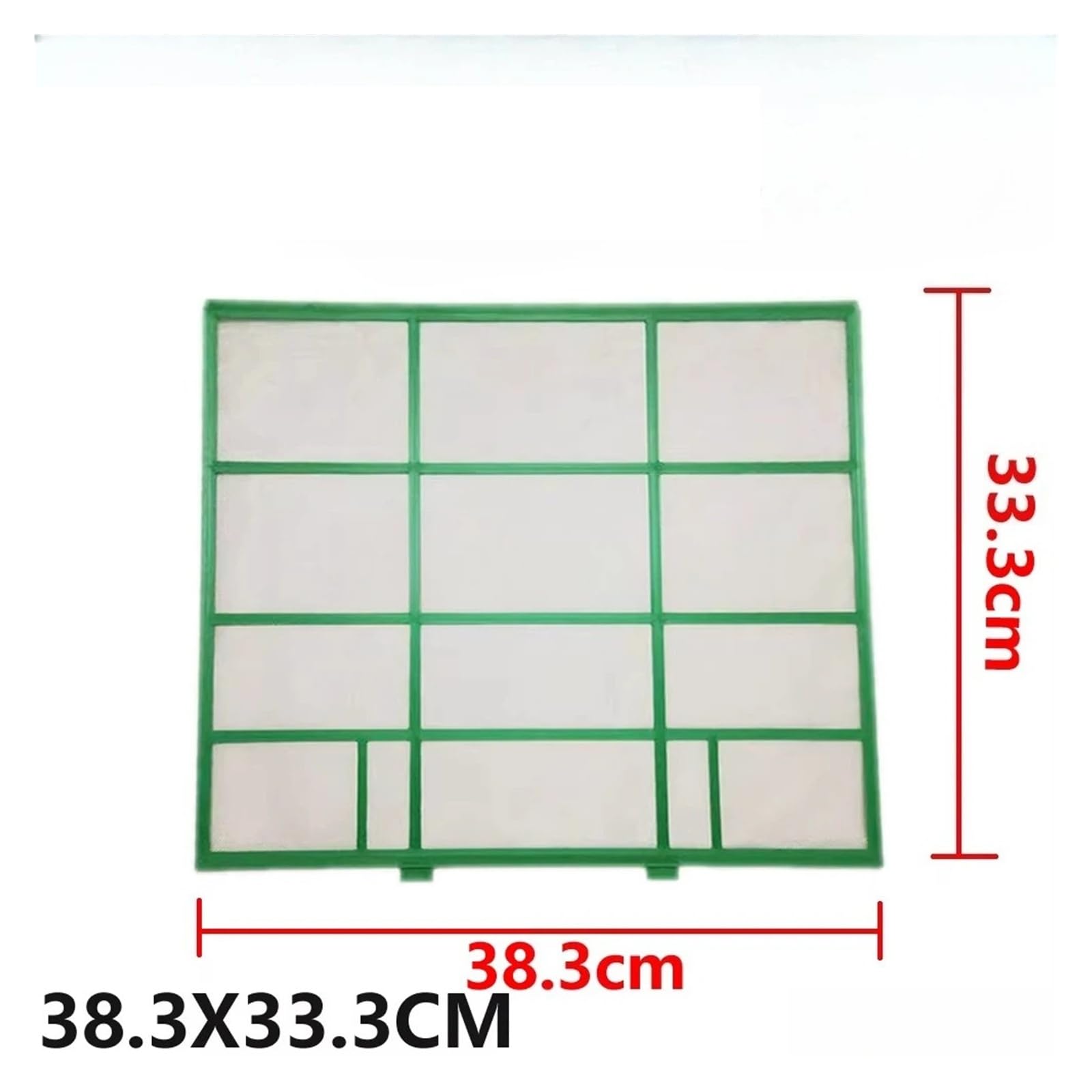 Compatible con Carrier, Filtro | Filtro De Repuesto De CA Lavable 38,3x33,3 Cm for Sistema Dividido