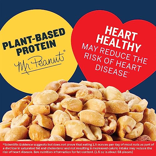 Planters Lightly Salted Dry Roasted Peanuts (6 Ct Pack, 2.2 Lb Containers) #TOP4