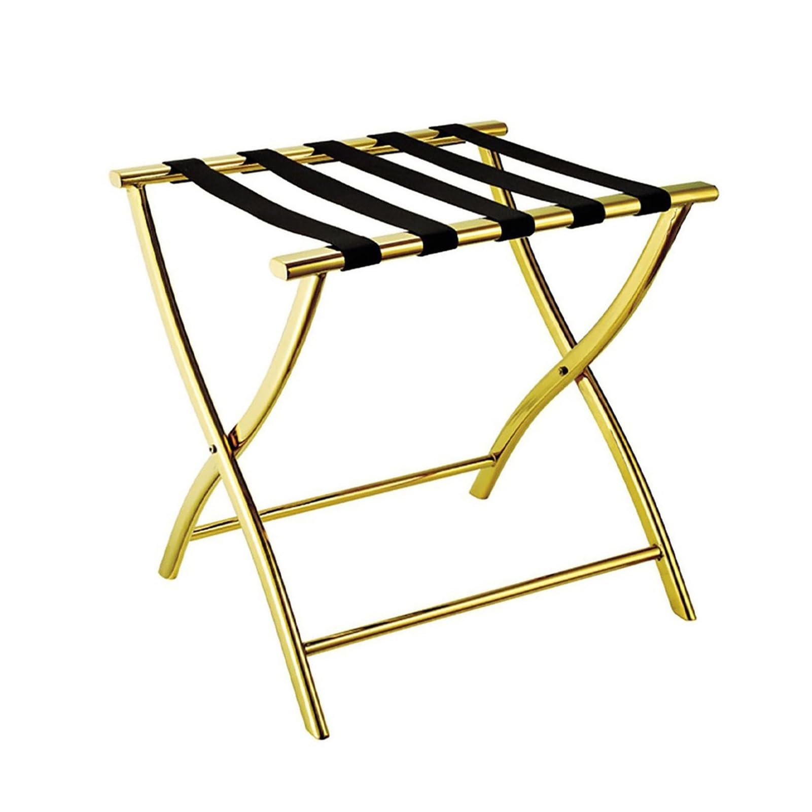 Supporto for Valigie Pieghevole for Camera degli Ospiti - Portavaligie for Valigie, Supporto for Valigie in Acciaio Inossidabile, Ripiano Portabagagli for Hotel, Casa(1PCS)