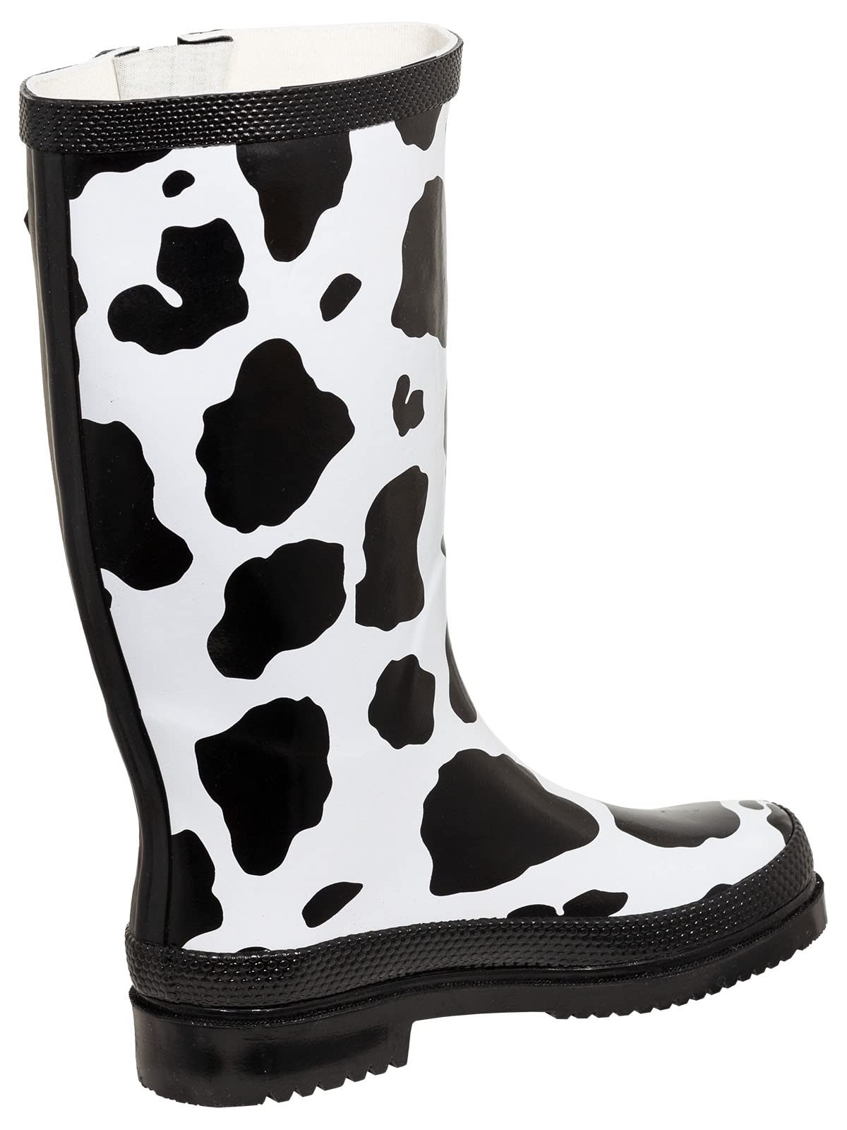 Bockstiegel Regenstiefel Regenstiefel Kuh schwarz/weiß