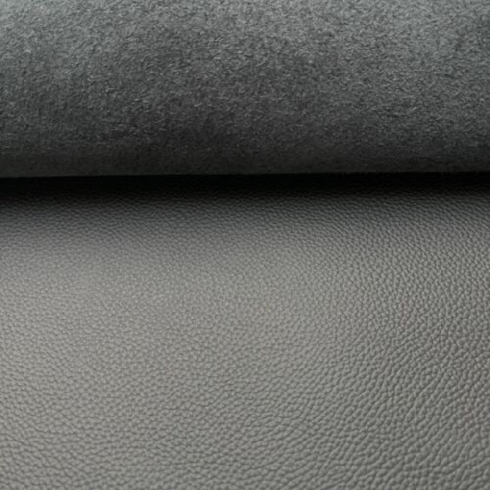 Autoleder Klassik Schwarz | 1/4 Lederhaut ca. 1,00 m² | Genarbtes Echtleder Rindsleder | Für Auto, Polster & Möbel | Stärke 1,1–1,3 mm