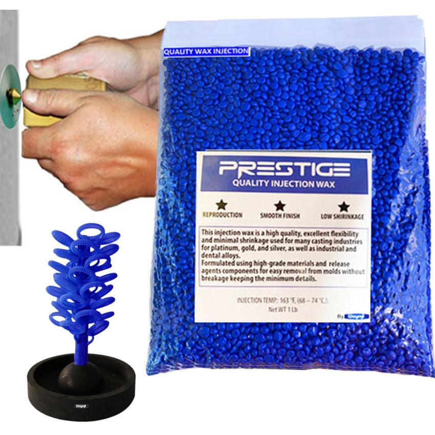 Prestige Blue Jewelry Casting Injection Wax Beads Pellets 1 Pound