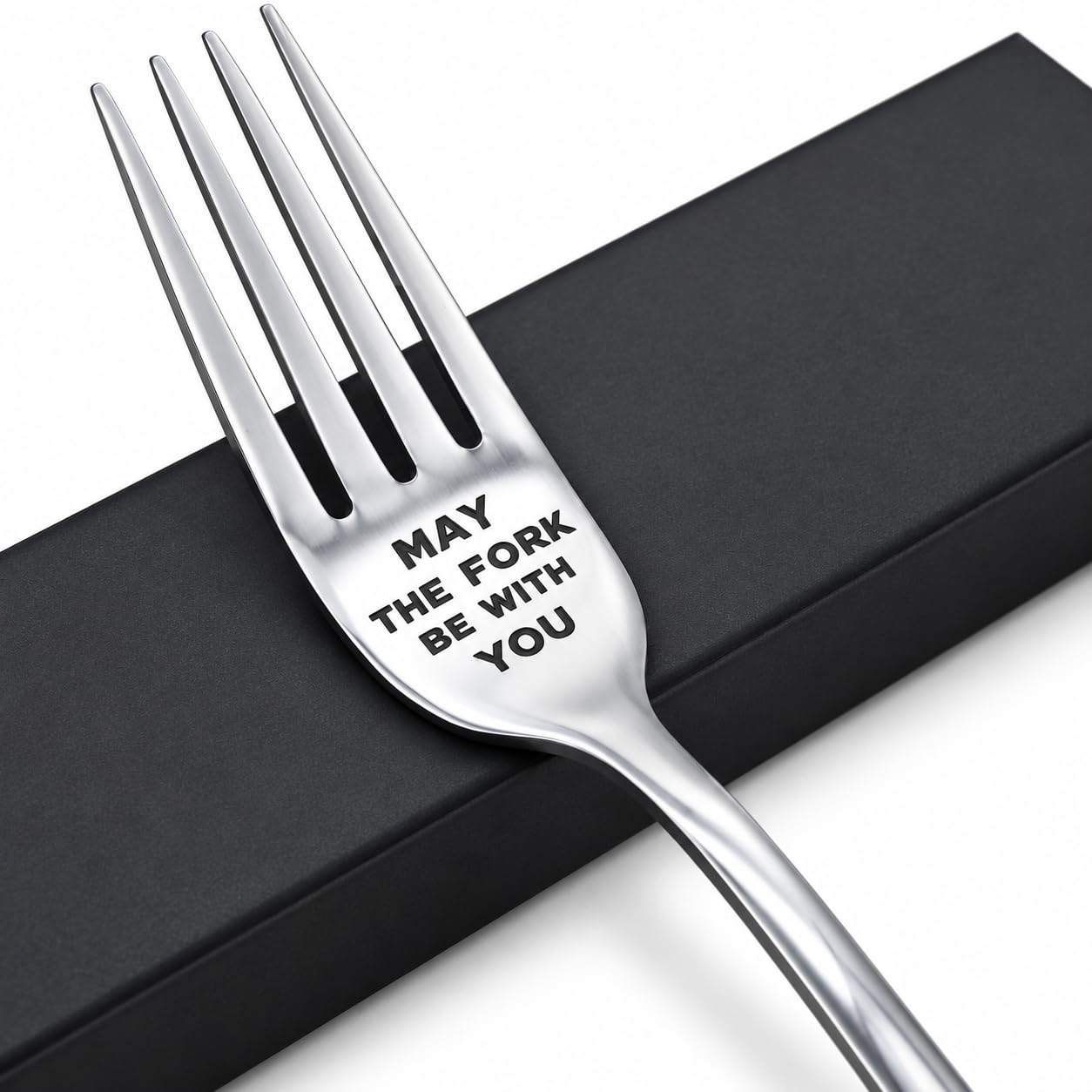 May the Fork Be With You Stainless Steel Fork with Gift Box