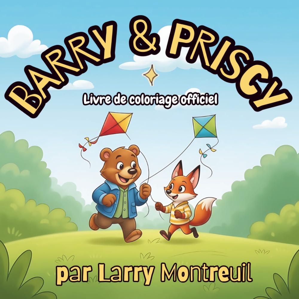 Barry & Priscy: Le livre de coloriage officiel