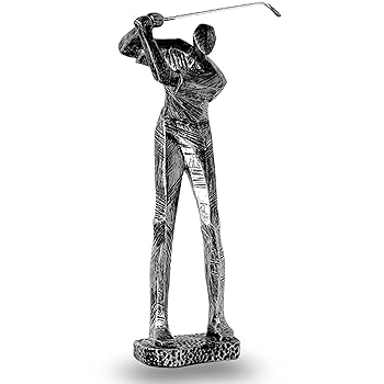 アンティーク 「ゴルファー立像」木彫り アンティーク 「ゴルファー立像」木彫り