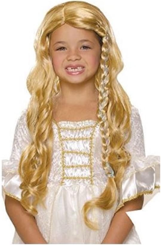 Glamorous Princess Blonde Wig for Child
