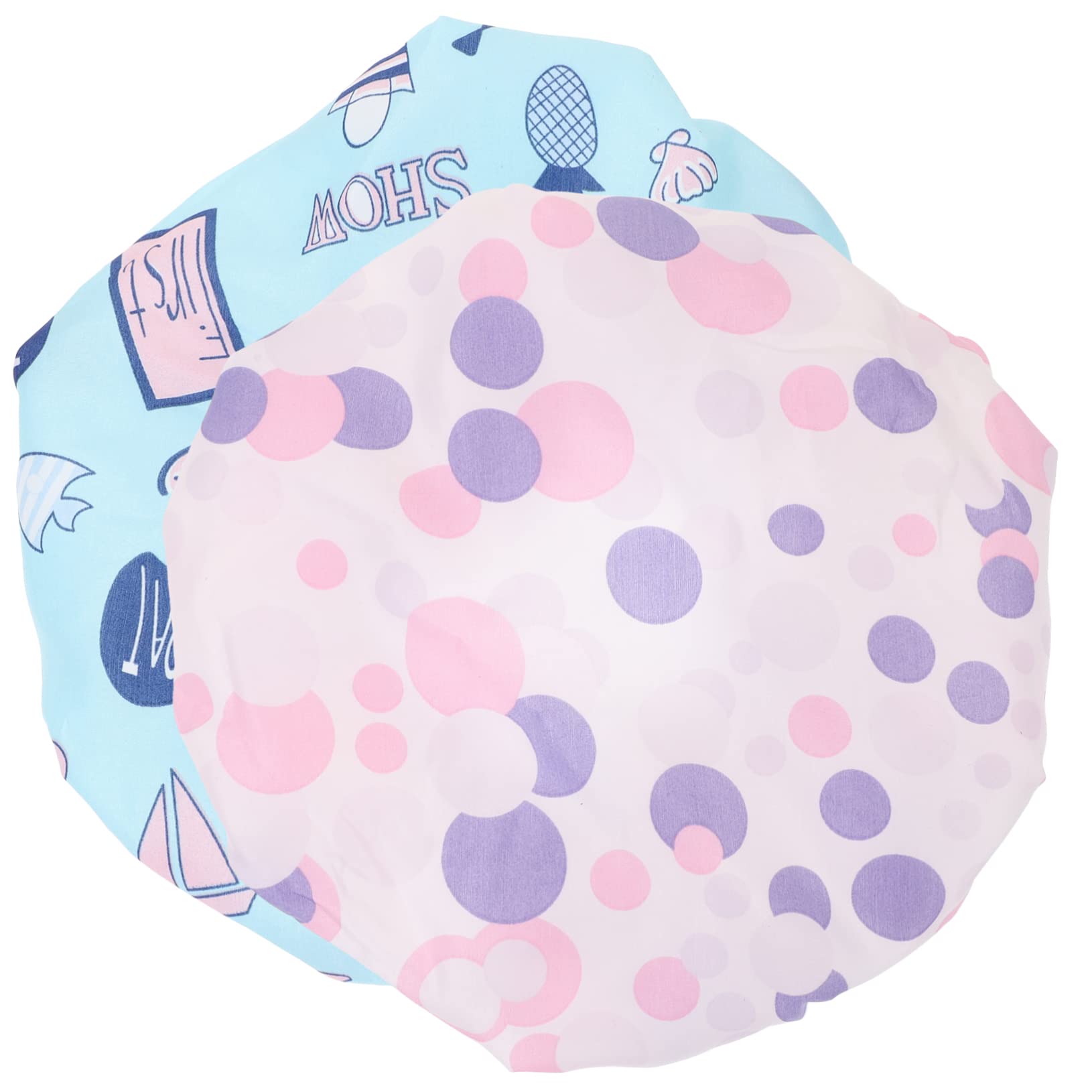 PLAFOPE 6piezas Gorro De Para Mujer Diseño Elástico Protección Del Cabello Para Baño y Spa Mar y Reutilizable y Cómodo
