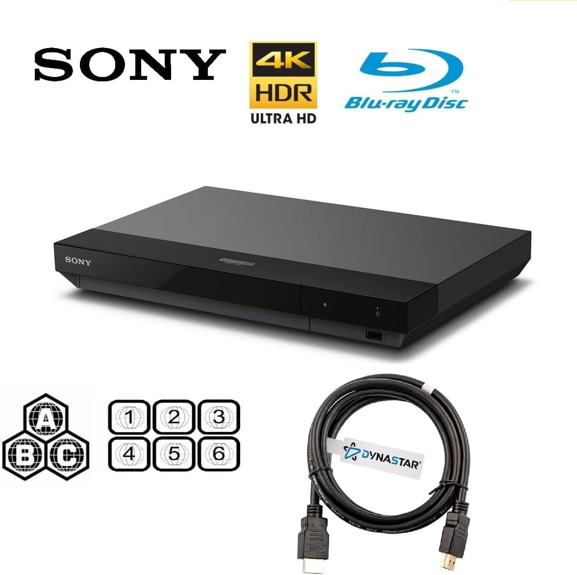 Region Free 4k UHD Blu-ray Player Compatible with Sony UBP-X700
