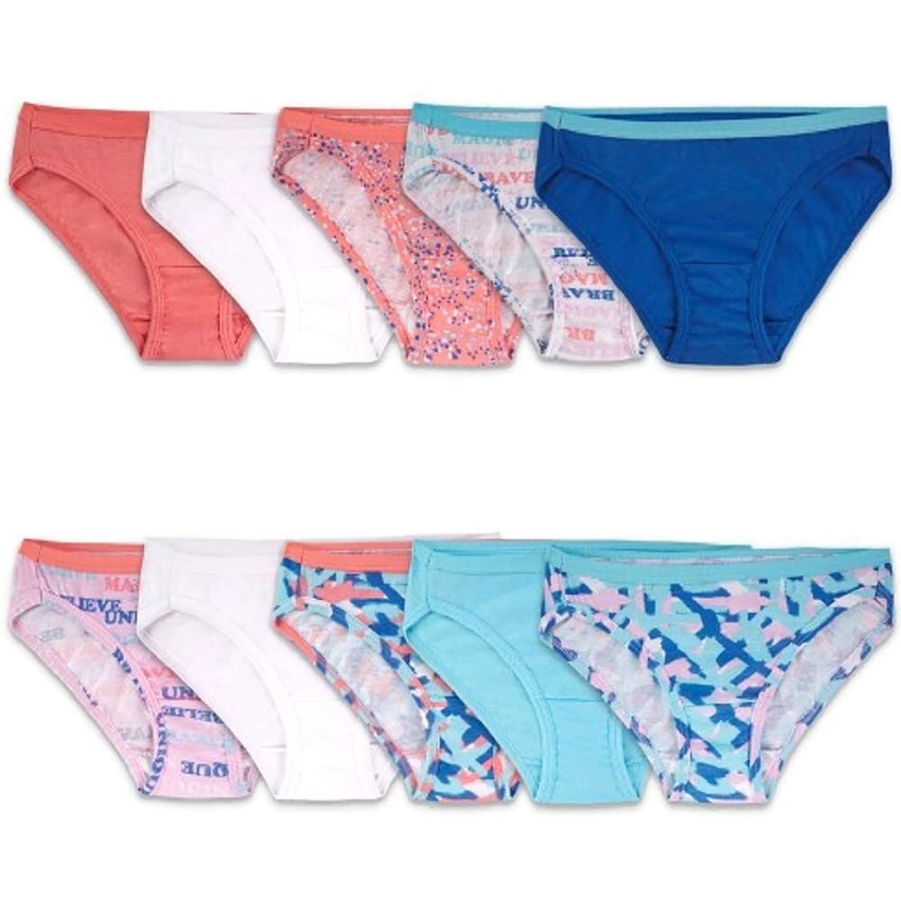 Fruit of the Loom Girls Cotton Bikini Underwear