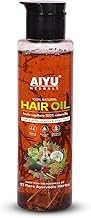 Natural Hair Oil With 21 Ayurvedic Herbs | Enriched With Bhringraj, Brahmi, Onion, Methi, Neem & Rosemary | Help For Hair Growth, Reduces Hair Fall & Strengthens Roots – 200ml