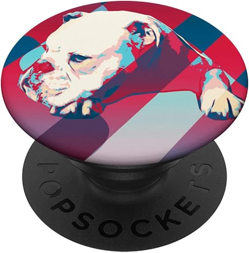 English Bulldog - Agarre y soporte para teléfonos y tabletas