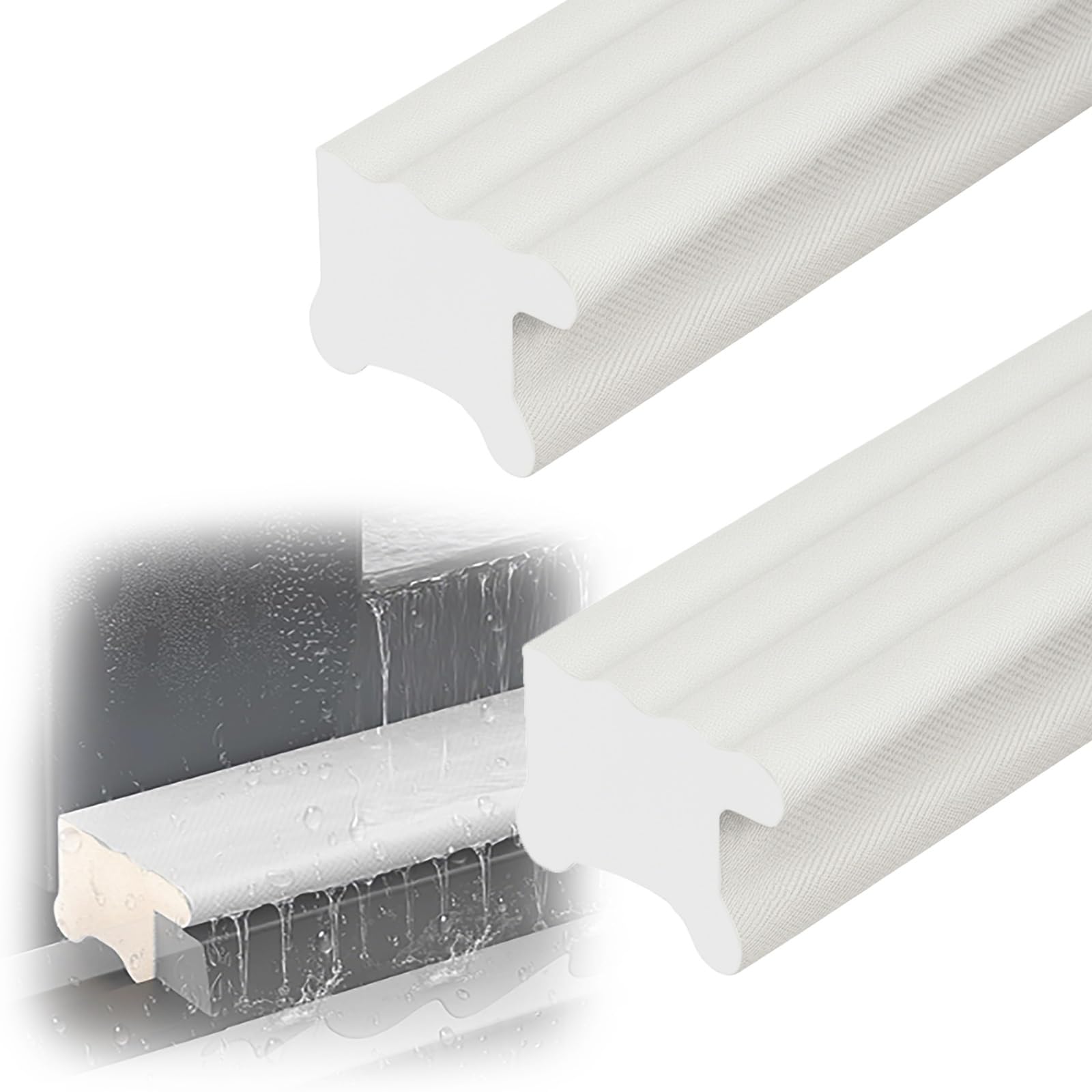 Burletes impermeables para ventanas y balcones para mantener tu salón seco durante la lluvia