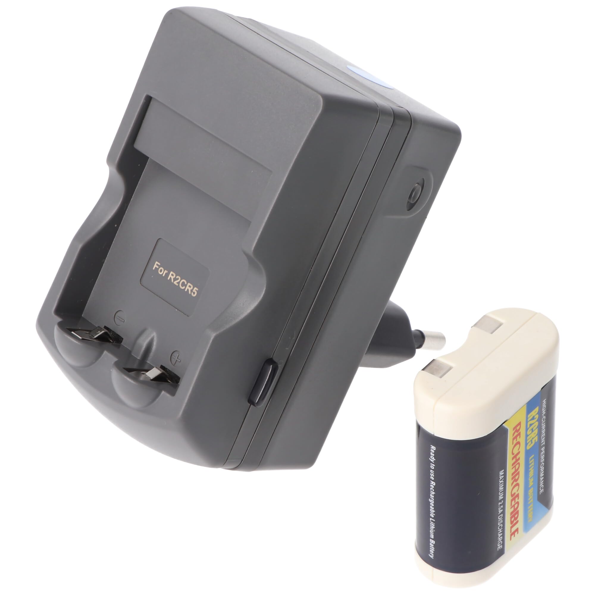 AccuCell Chargeur rapide 2CR5 PowerSet avec batterie Li-ion 2CR5, 2CR5M, 2-CR5 M