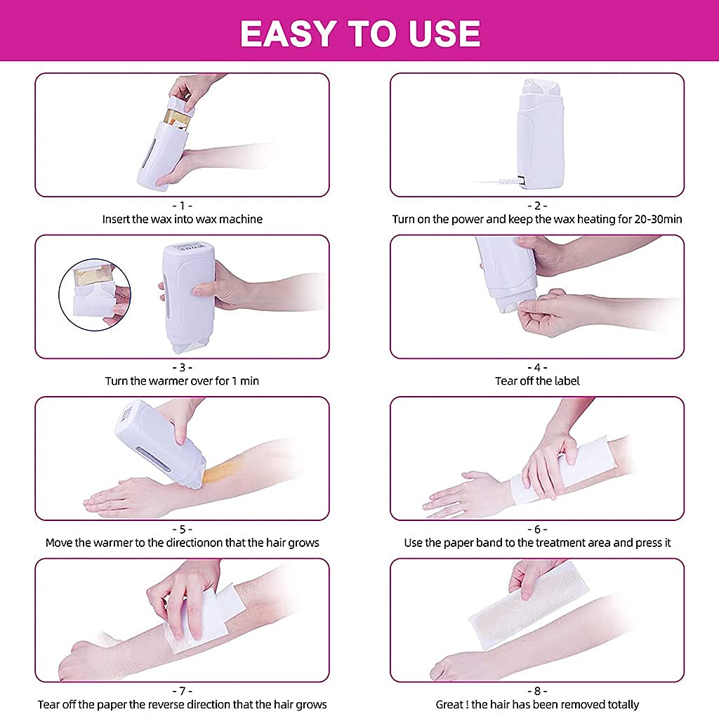 Roll On Wax Heater for Rica Wax, Rica Wax Heating Machine : Amazon.in:  Health u0026 Personal Care