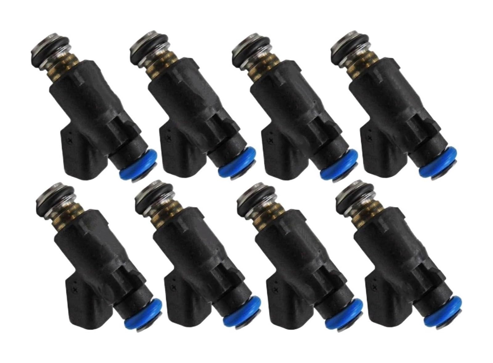 Qwqwfa One Color Petrol Fuel Injector For Cadillac For Escalade 2010-2013 8 Cyl 6.0L Flex 67668 217-3411 Fj10735 Fj1061 Fuel Petrol Injector Nozzle Pcs 12613411