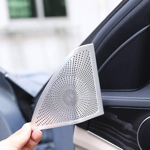 Miniatura 3 de YIWANG ABS cromo parachoques delantero placa marco ajuste 3 unids para Mercedes Benz E clase W213 2016-2019 auto accesorios