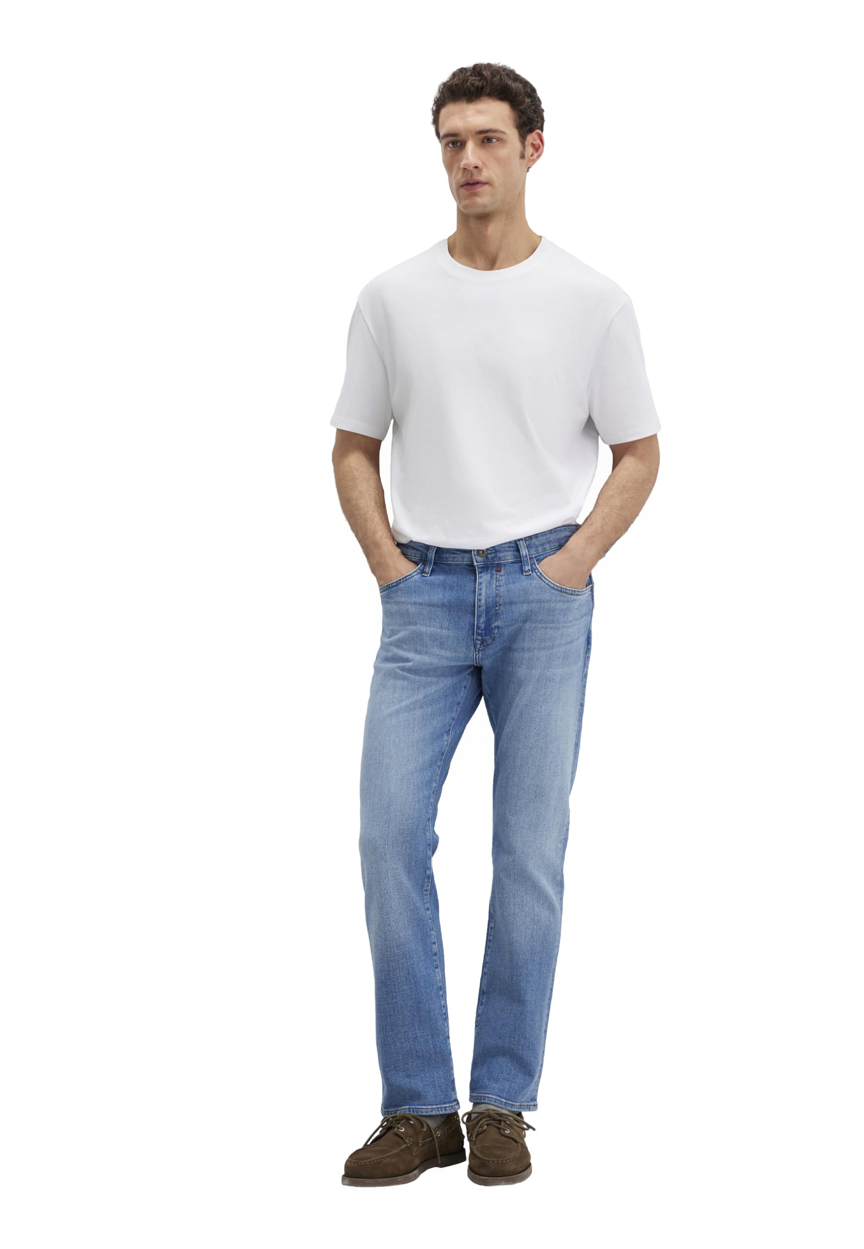 Mavi Men's Martin Jeans, Mid Blue, 32/30