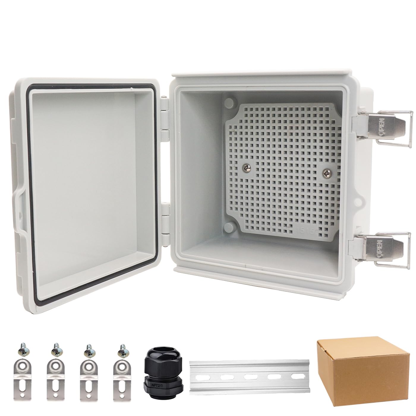 Waterproof Electrical Box - IP67 Stainless Steel -32 Waterproof Electrical Box - IP67 Stainless Steel -32