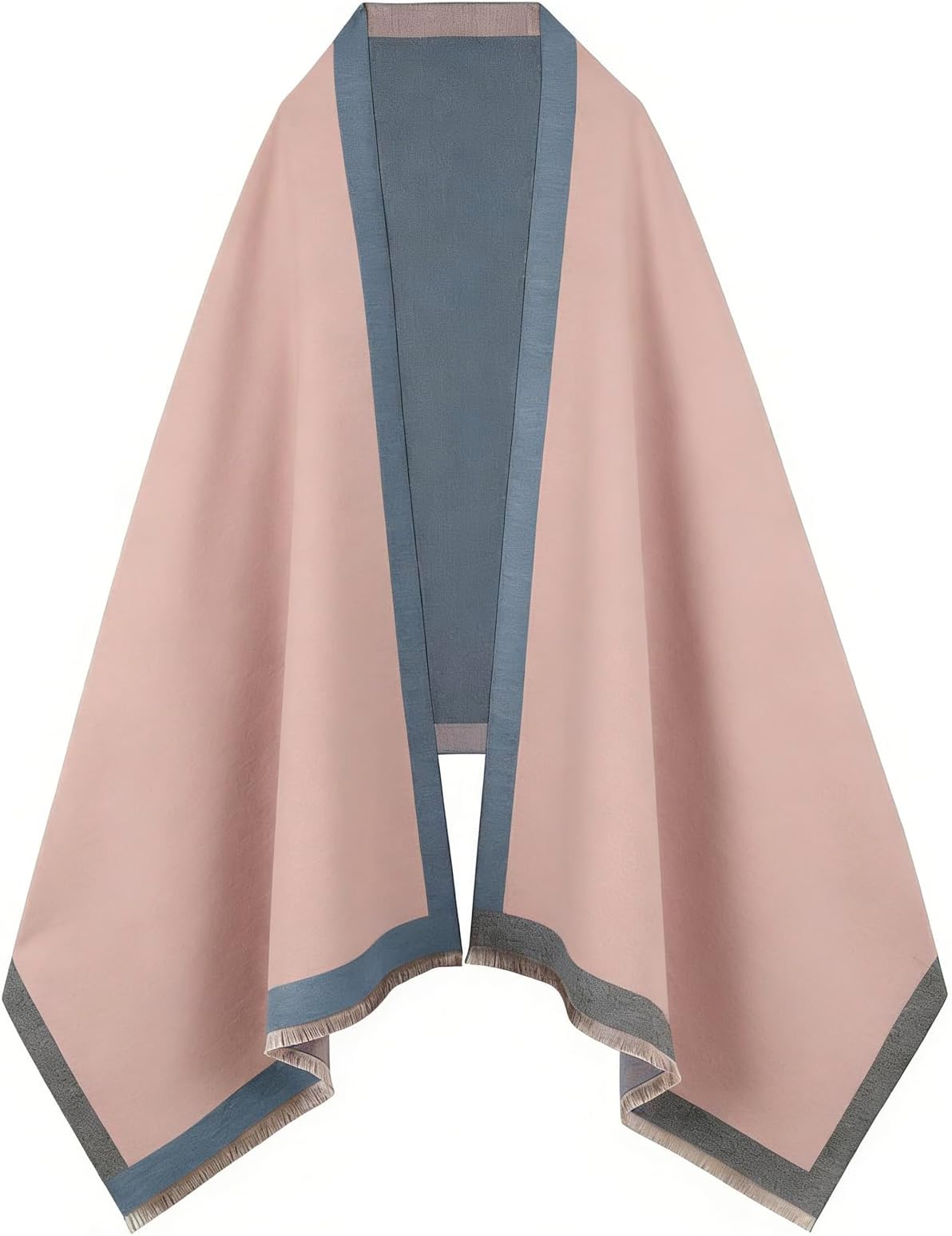 Scarfs for Women Pashmina Silky Shawl Wrap for Evening Dressing Blanket Open Front Poncho Cape